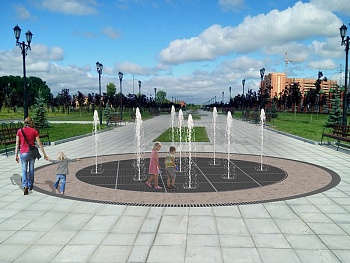 Пешеходный фонтан FC 4000 (с насосами сухой установки), изображение