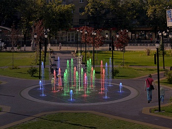 Пешеходный фонтан FC 7200 (с погружными насосами), изображение