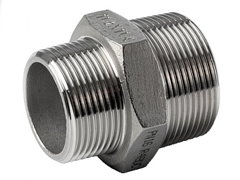 Ниппель переходной FC AISI 304, изображение