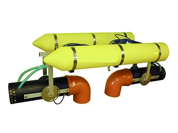 Аэратор Поток Тандем 4,4 кВт (2 двигателя по 2,2 кВт), изображение