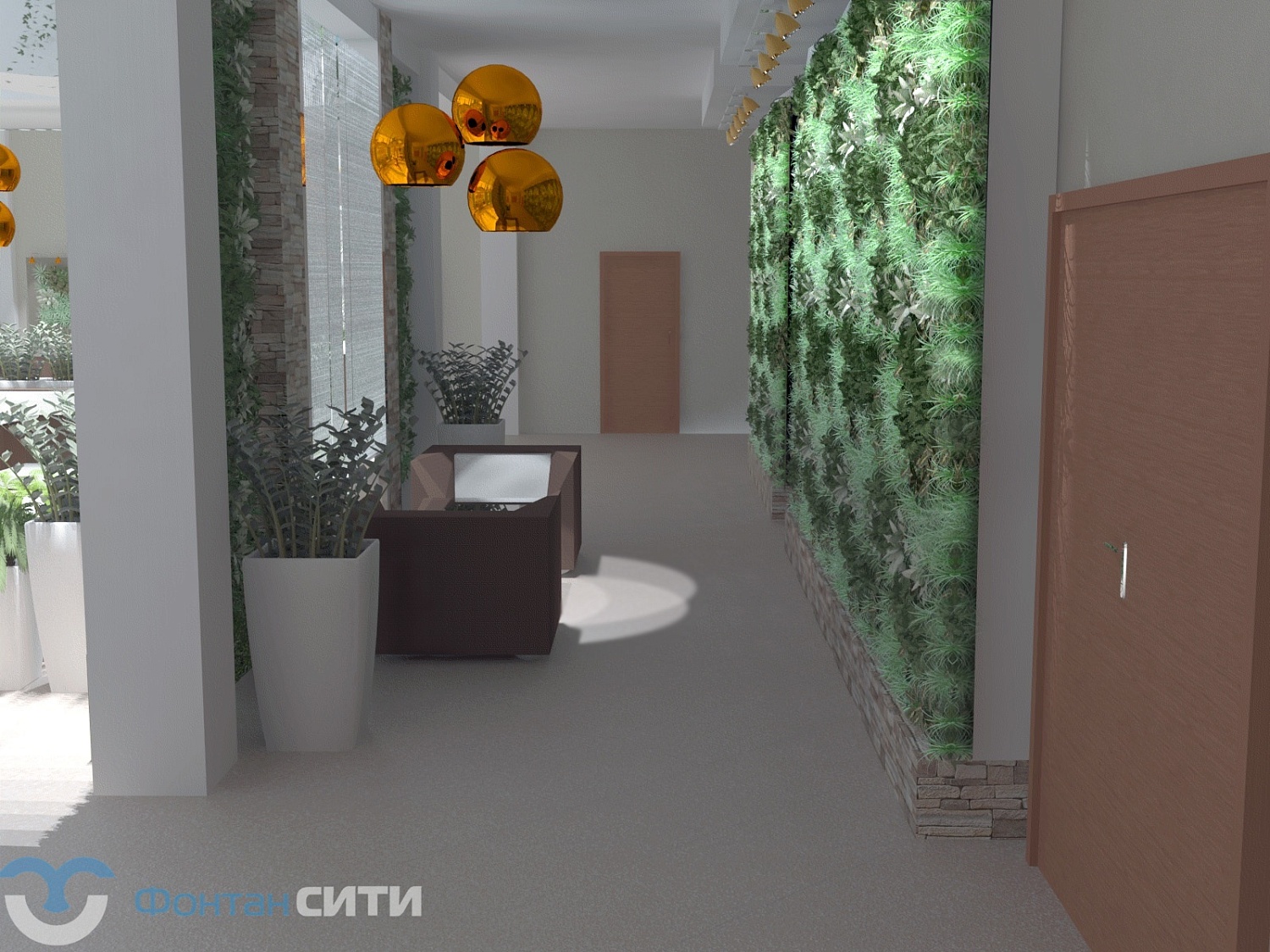 Интерьерный фонтан в Воронеже