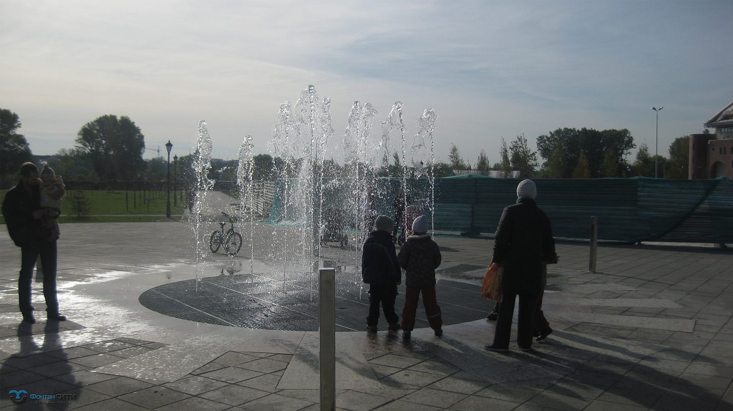 г. Ярославль, пешеходный фонтан Солнышко