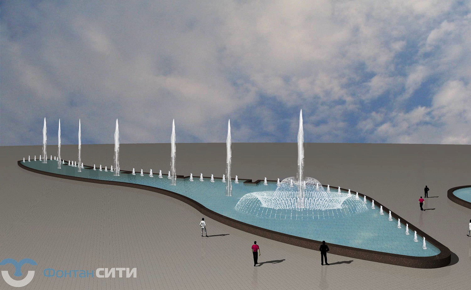 Фонтан Океанариум