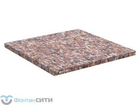 Гранитная плита для сухого фонтана 800x800 (Дымовский) (40)