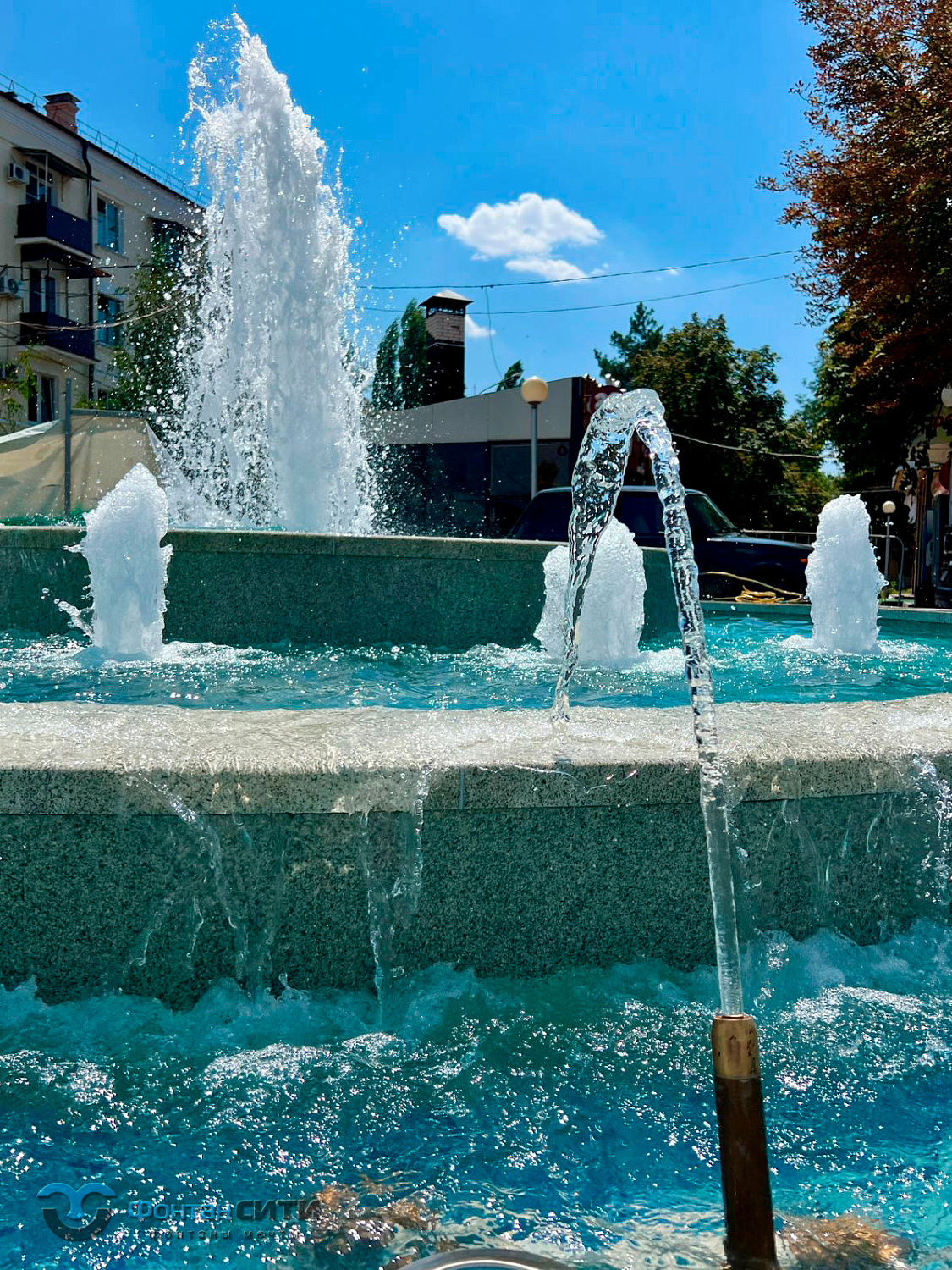 Реконструкция городского фонтана Минеральные воды