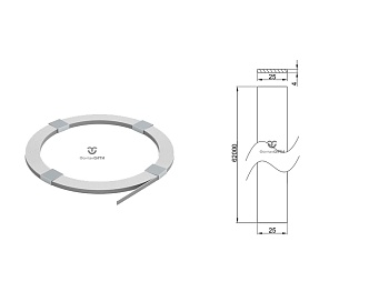 Полоса, горячеоцинкованная сталь, изображение