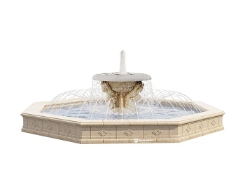 Фонтан FC "Атланты" октагон 5504, изображение