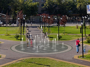 Пешеходный фонтан FC 7200 (с насосами сухой установки), изображение