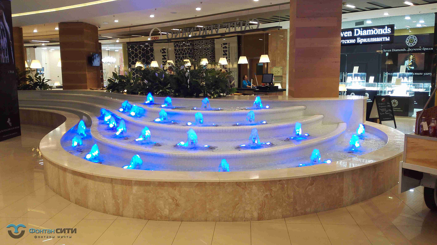 Интерьерный фонтан ТГК Киевский