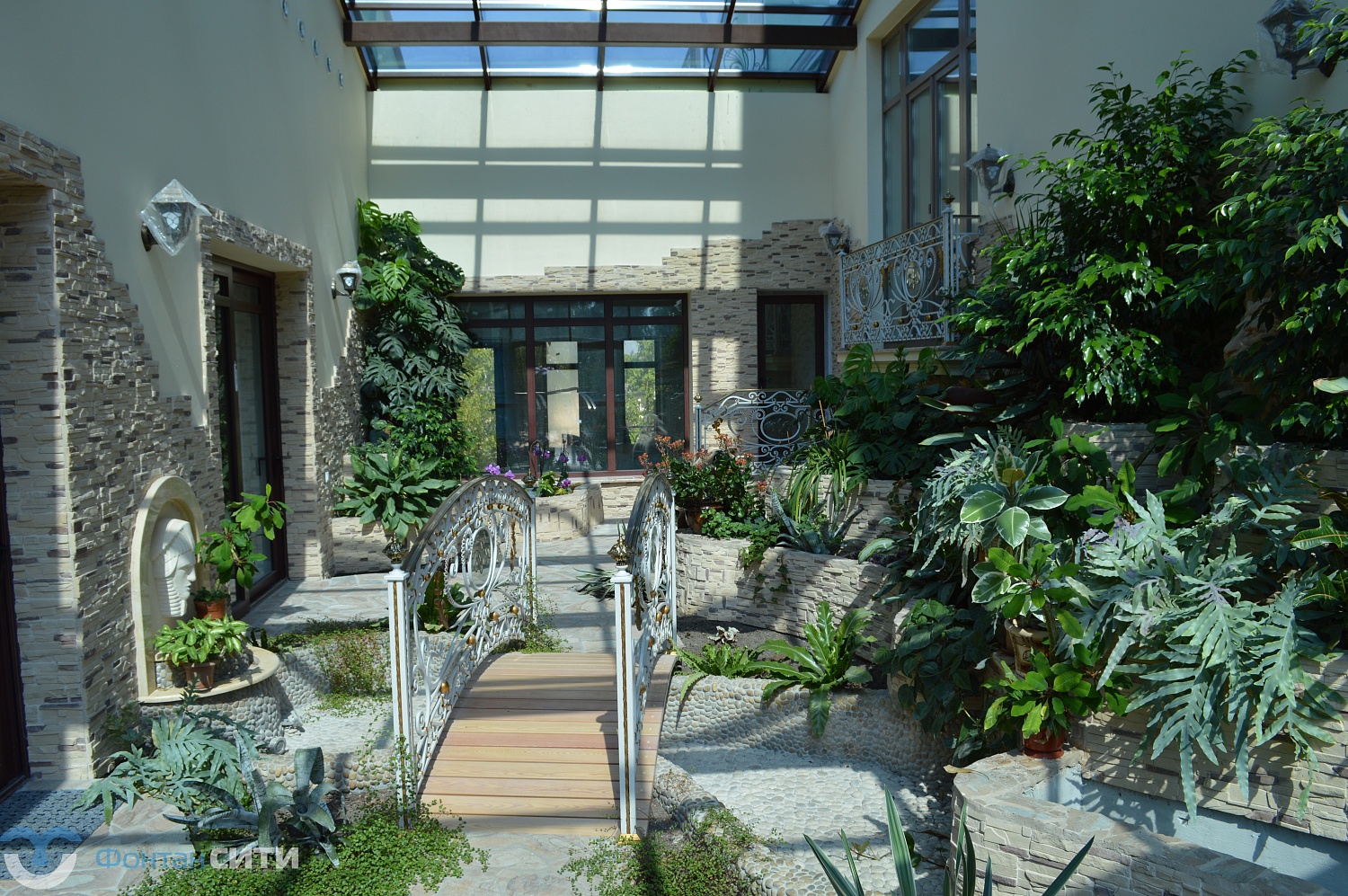 Зимний сад в г. Клин