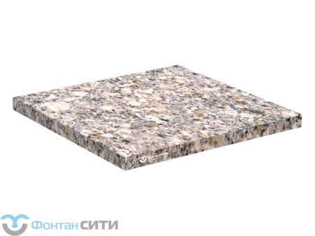 Гранитная плита для сухого фонтана 600x600 (Покостовский) (40)