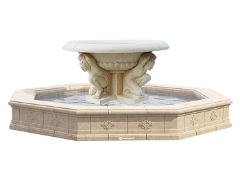 Фонтанная композиция FC "Атланты" октагон 4285, изображение