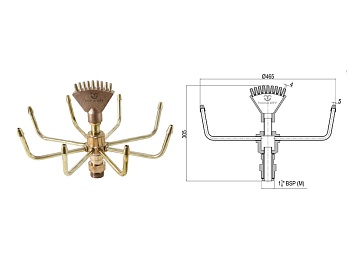 Фонтанная насадка FCI "Flash", изображение