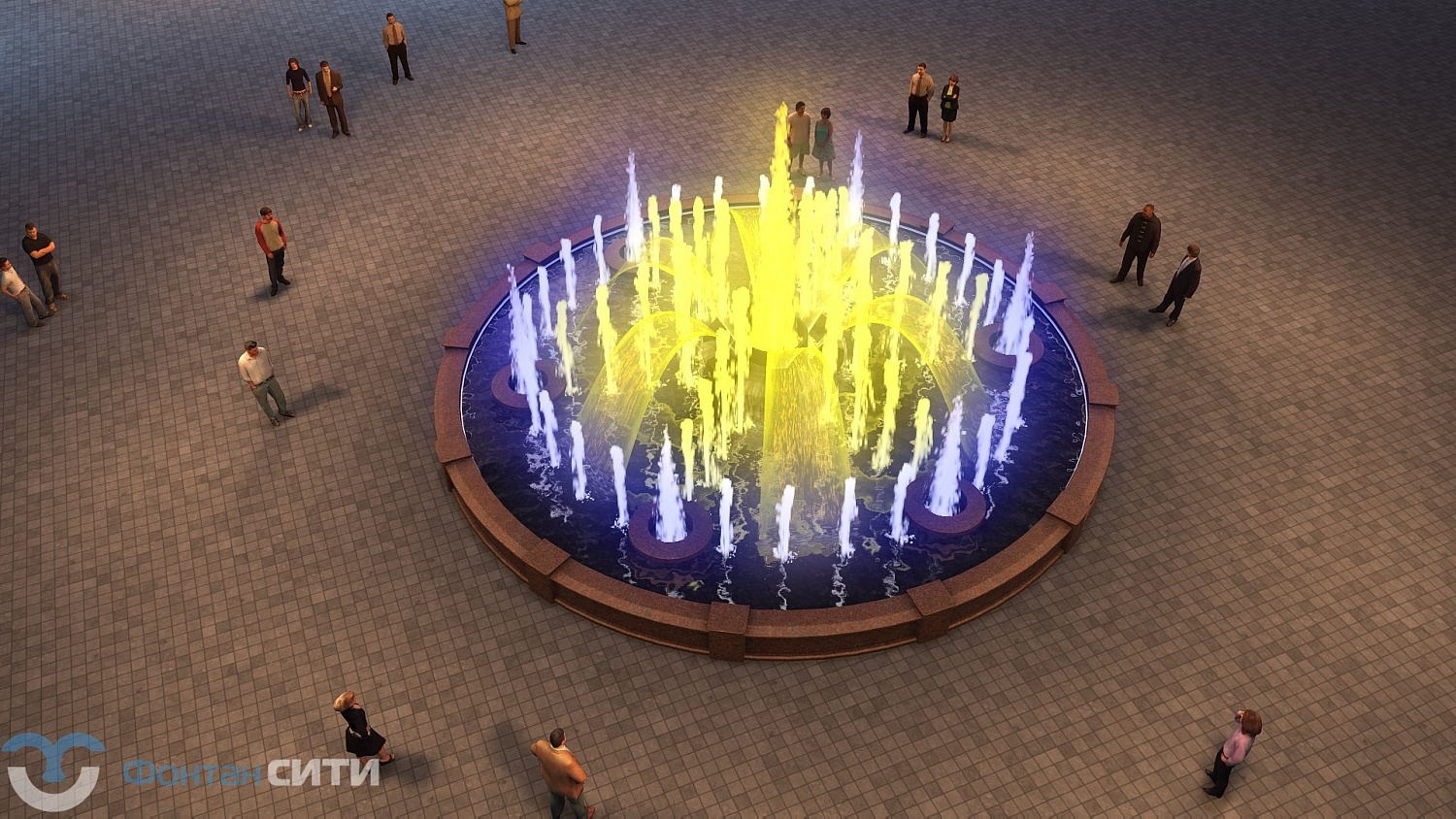 Фонтан в Ростове