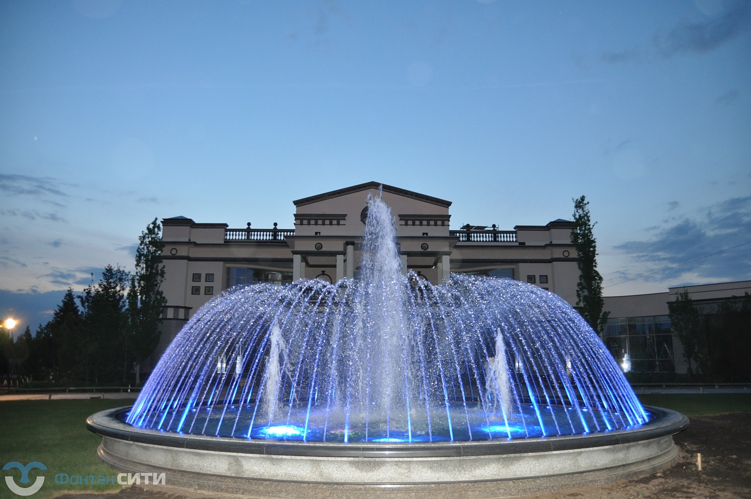 Фонтан в частной усадьбе пос. Барвиха