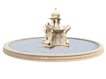 Фонтанная композиция FC "Слоны" 10000, изображение