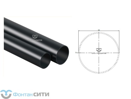 Труба напорная PVC-U PN06 с раструбом, 3 м FC (160)