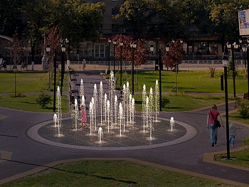 Пешеходный фонтан FC 8800 (с погружными насосами), изображение