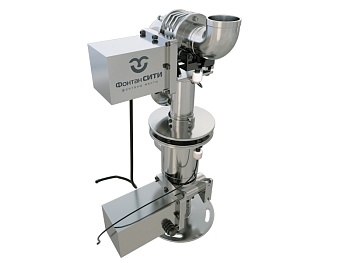 Фонтанный агрегат с приводом "Колыбель" с вращением DMX Комета 19 мм., изображение