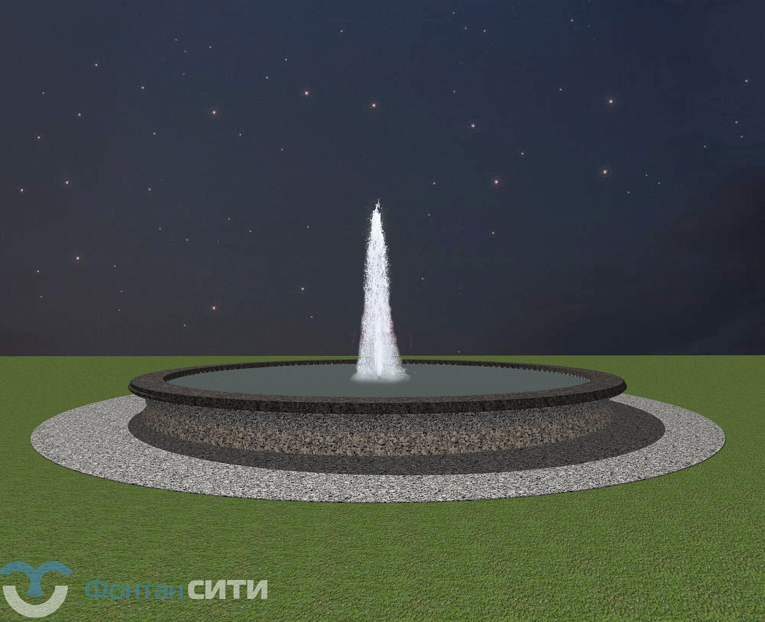 Фонтан "Фазы динамики"