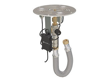 Круглый модуль сухого фонтана FC 24 V RGBW (Комета), изображение