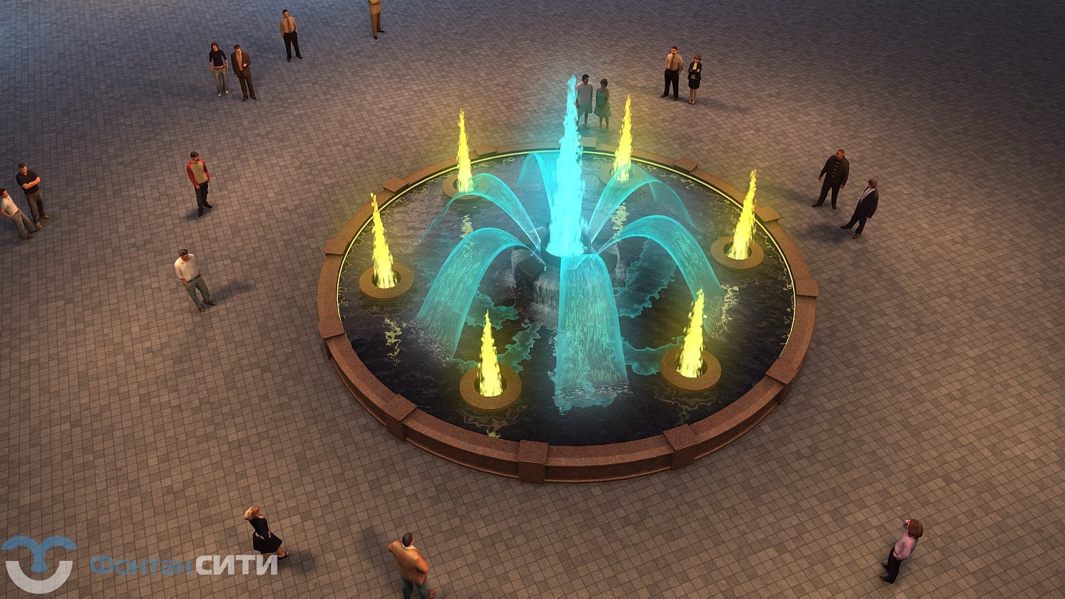 Фонтан в Ростове