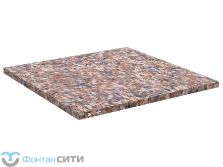 Гранитная плита для сухого фонтана 1000x1000 (Дымовский) (40)