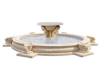 Фонтанная композиция FC "Атланты" 5000 с наутилусами, изображение