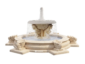 Фонтан FC "Атланты" 3500 с наутилусами, изображение