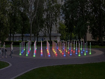 Пешеходный фонтан FC 10400 (с погружными насосами), изображение