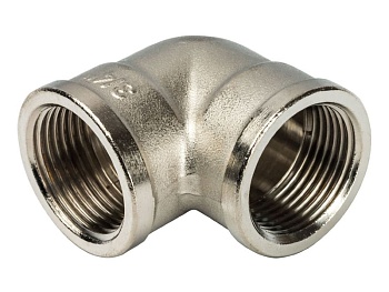 Угольник равный никелированный FC (внутр./внутр.), изображение