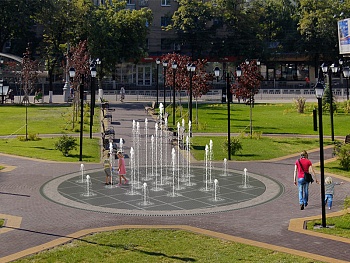 Пешеходный фонтан FC 8800 (с насосами сухой установки), изображение