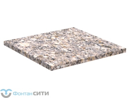 Гранитная плита для сухого фонтана 600x600 (Покостовский) (30)