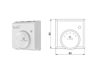 Термостат механический Ballu BMT-1, изображение