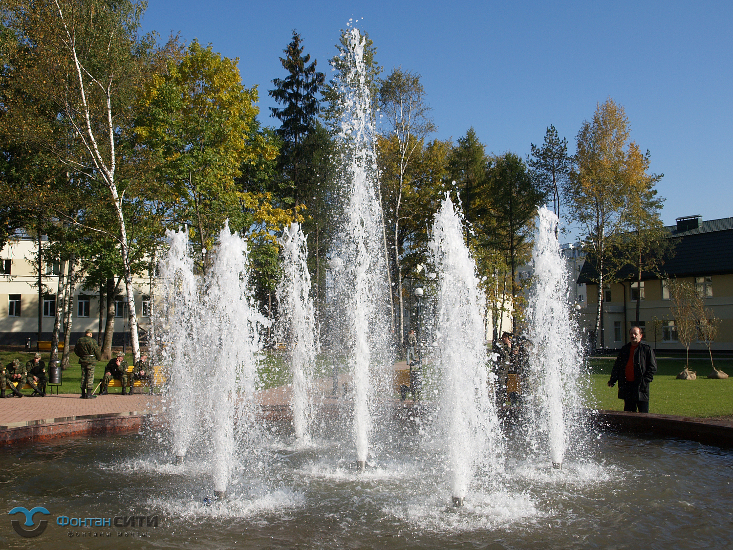 Городской фонтан г. Реутов