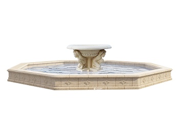 Фонтанная композиция FC "Атланты" октагон 6724, изображение