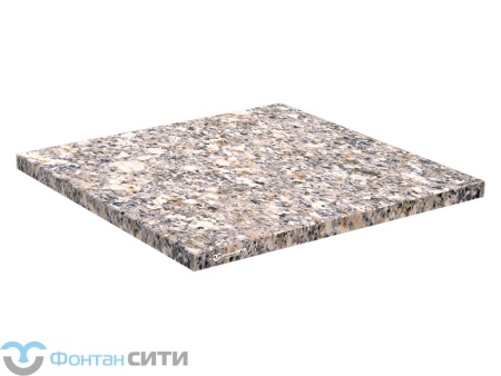 Гранитная плита для сухого фонтана 800x800 (Покостовский) (40)