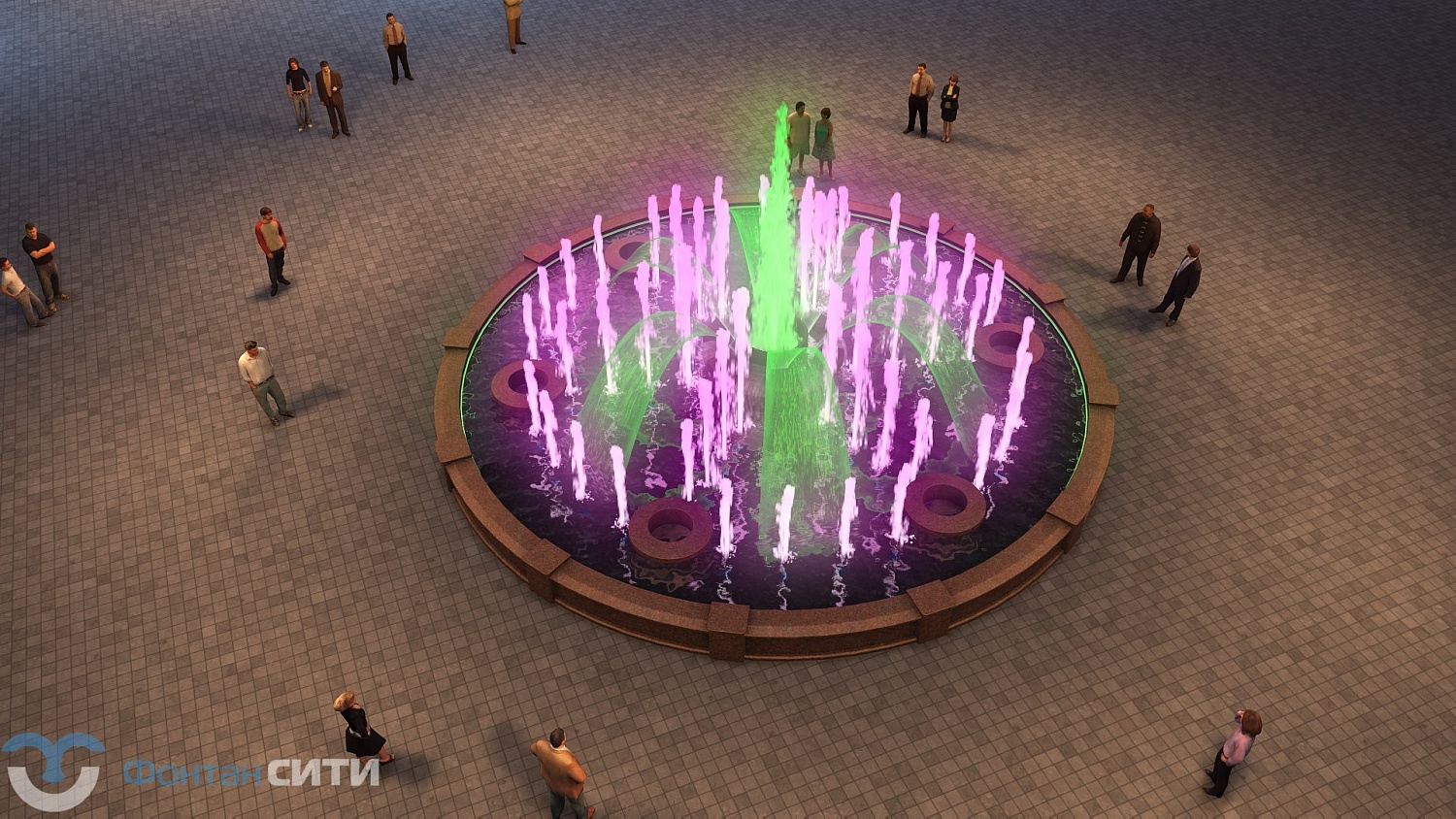 Фонтан в Ростове